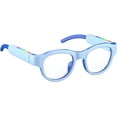 thumbnail image 1 of Kids Smart Bluetooth Glasses, UV400 Blue Light Blocking Glasses, Works with iOS/Android for Kids 6-12 (Blue), 1 of 8