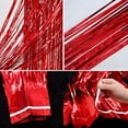 thumbnail image 5 of Metallic Foil Fringe Curtains Tinsel Curtain Photo Backdrop Birthday Party Decoration, 5 of 7
