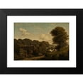 thumbnail image 2 of August Wilhelm Boesen 18x14 Black Modern Framed Museum Art Print Titled - Danish Landscape (1827-1844), 2 of 5