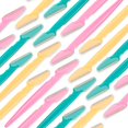 thumbnail image 1 of 20 PCS Eyebrow Razor Facial Hair knife Remover Makeup Tools Trimmer Sharper Shaver Hair Remover Set(Random Color), 1 of 6