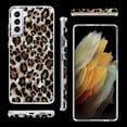 thumbnail image 2 of J.west Luxury Leopard Print Soft Silicone Case For Samsung Galaxy S21 Plus Soft Tpu Shockproof Bumper Cover Cases Brown, 2 of 6