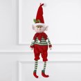 thumbnail image 1 of Lindo juguete de elfo navideño con sombrero alto, tema festivo, decoración navideña, regalos para niños, 1 of 5