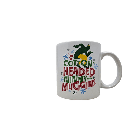 Elf "I'm a Cotton Headed Ninny Muggins" 20oz Ceramic Mug