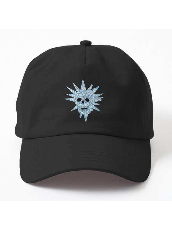 Disco Skull Baseball Cap, Retro Graphic Hat Style