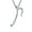 Silver-P, variant on Bling Jewelry Womens A Script Letter Initial Pendant Necklace Silver 18 Inch