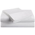thumbnail image 1 of Microfibre Lits XL Ensemble de draps blanc solide, 1 of 1