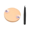 thumbnail image 1 of 30x Magnifying Travel Travel Cosmetic Small Magnifying With Suction Cup And Tweezers Compact Set, 1 of 4