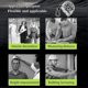 thumbnail image 5 of 7.5m Stainless Steel Waterproof Tape Measure Double Sided Scale Measuring Ruler, 5 of 5