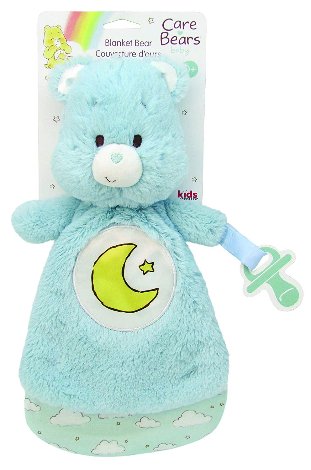 Care Bears "Bedtime Bear" Blanket Bear with Pacifier Loop