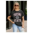 thumbnail image 5 of Women's Gameday Couture Black Fresno State Bulldogs Relaxed Fit Victory Mode Flutter Sleeve T-Shirt, 5 of 7