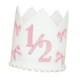 thumbnail image 4 of Adorno decorativo con forma de corona para fiesta de medio cumpleaños con temática de niñas Rosa, 4 of 9