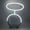 White, variant on Light Up Angel Halo Headband,Halloween Christmas Glowing Halo Headwear Angel Costumes Accessories for Women Men