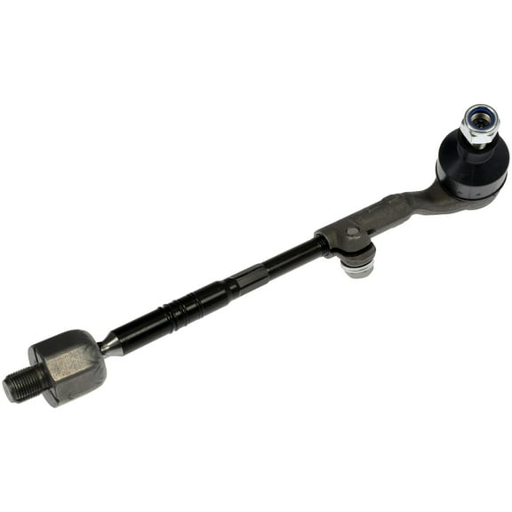 Dorman TA14132PR Front Passenger Side Steering Tie Rod End Assembly for Specific BMW Models, Black
