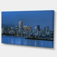 thumbnail image 2 of Vancouver Downtown in Evening - Extra Large Canvas Art Print, 2 of 4