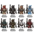 thumbnail image 1 of Set de 8 Figuras de Bloques de Construcción Espacial – Minifiguras de Batalla con Infantería Pesada, Juguete de Montaje Creativo para Niños y Coleccionistas, 1 of 10