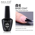 thumbnail image 4 of NAILCO 15ml capa superior y capa Base diseño artístico esmalte de uñas en Gel UV capa Base superior UV LED Gel para decoración de uñas barniz, 4 of 5