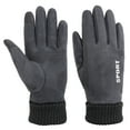 thumbnail image 5 of 1 Pair Touch Screen Gloves, Winter Warm Anti-Slip Gloves Driving Cycling Running Gloves Thin Fleece Lining Gloves for Men Women, 5 of 7