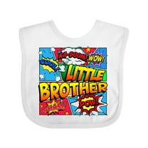 Inktastic Little Brother Comic Book Boys Baby Bib