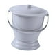 thumbnail image 3 of Orinal con tapa, orinal nocturno, inodoro portátil, orinal, orinal de cámara Gris, 3 of 9