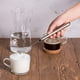 thumbnail image 4 of Espumador de leche eléctrico, Espumador de leche portátil de acero inoxidable, Espumador de motor eléctrico con pilas, Espumador de leche para café/latte/capuchino/crema/macchiato, 4 of 5