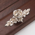 thumbnail image 2 of European Rose Style Cabinet Handles Kitchen Handles Zinc Alloy Wardrobe Pulls Drawer Knobs Furniture Hardware Handles, 2 of 7