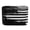 Distressed Black White Stripes, variant on Distressed Black White Stripes RV Propane Tank Cover for Camping, Polyester Camper Propane Tank Cover UV Resistant Propane Tank Cover for Travel Trailer