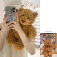 thumbnail image 3 of Hot Sale Cute Brown Bear Soft Doll Barcelo Bear Decorative Ornaments Cake Bear Plush Soothing Toys Stuffed Toys Advent Gifts, 3 of 5