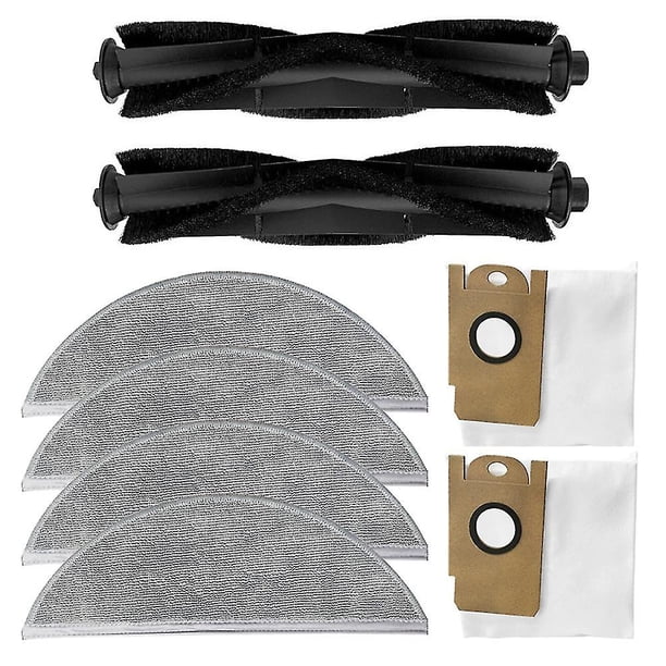 Bolsas para polvo de trapeador, cepillo principal Compatible con Robot aspirador Lydsto R1