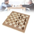 thumbnail image 1 of Juegos De Tablero De Damas, Desarrollar Memoria Magnética 3 En 1, Juego De Piezas De Ajedrez Educativas Plegables Para Viajes, 1 of 7