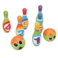 thumbnail image 3 of Kids Bowling Set, Repeatable Kid Bowling Pins And Balls Round Edge Hand Eye Coordination Improvement  For Home, 3 of 8