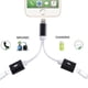thumbnail image 5 of Adaptador de conector Lightning para auriculares en 1 Compatible con iPhone 11 11Pro/X/XR/XS/XSmax/8/7 accesorios de Cable de conector de cargador Ormromra 2033674-1, 5 of 8