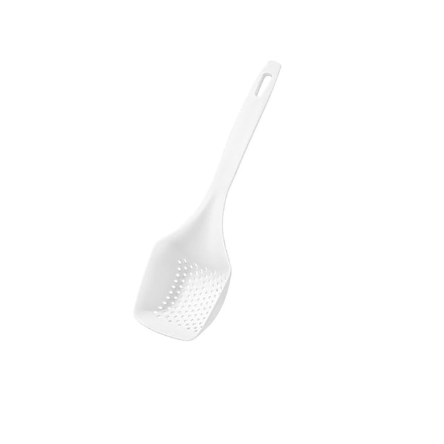 Colador de cocina para el hogar, red con fugas, fideos de pesca, olla antiadherente, filtro de nailon de alta temperatura, cuchara de pesca grande, pala con fugas
