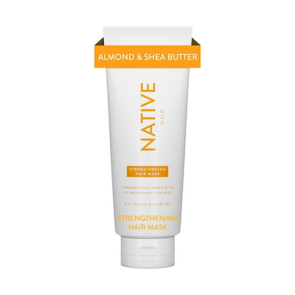 Native Masque Capillaire Fortifiant, Amande et Karité