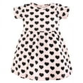 thumbnail image 4 of Hudson Baby Girls Cotton Dresses, Leopard And Hearts, 6-9 Months, 4 of 4