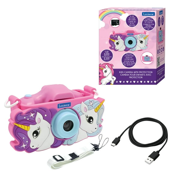 Lexibook Kids Camera with Unicorn protection - DJ078UNI