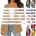 thumbnail image 4 of Breezora Women's Long Sleeve Single Button Blazer Work Suit Coat Casual Fall Office Jackets for Women, 4 of 7