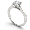 thumbnail image 2 of 1 Carat T.W. Diamond Solitaire 14kt White Gold Engagement Ring, 2 of 5