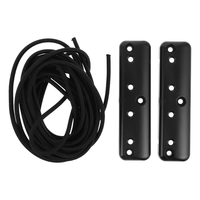 Tineasur 1Set Elastic Rv Shelf Safety Rope with Bracket for Secure Storage in Rv Kitchen Bathroom