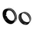 thumbnail image 6 of 3pcs Aluminum Alloy Vehicle Headlight Volume Tune Knob Cover for Ford for Mustang 2015-2020 Black, 6 of 6