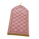 thumbnail image 5 of Alfombra de oración de franela portátil para decoración del hogar y la sala de estar. rosa grande, 5 of 9