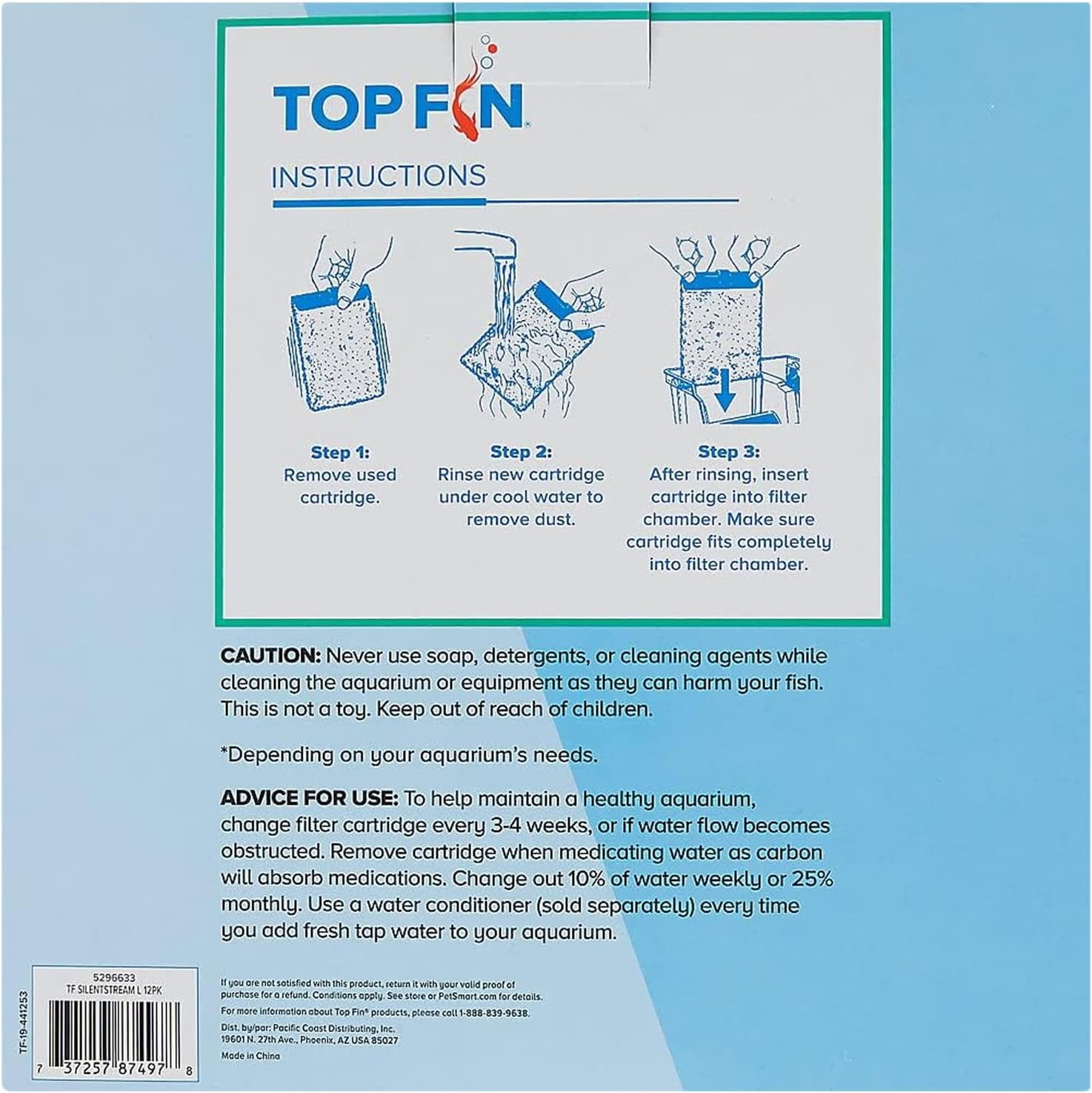 Top Fin Silenstream PF-L Refill for PF20, PF30, PF40 and