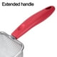 thumbnail image 5 of Cuchara de metal, pala profunda, mango largo, cribado de heces, orinal para gatos, duradero, pesado, utilizado para lavabo de arena para gatos, 5 of 5