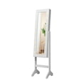 thumbnail image 5 of Yunken Jewelry Armoire Cabinet with LED Lights & Full Mirror, Freestanding Organizer with Multiple Necklace Hooks, 5 of 9