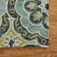 thumbnail image 4 of Ox Bay Emily 7'9" x 9'9" Green Floral Medallion Indoor Area Rug, 4 of 10