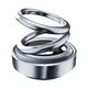 thumbnail image 1 of Ambientador de coche con energía solar giratorio, difusor , accesorios para automóviles, perfume recargable para adultos, SUV, camiones, Plata, 1 of 8