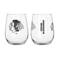 thumbnail image 1 of Logo Chair 504112 16 oz LNH Chicago Blackhawks Jour de Match Verre à Boisson Incurvé, 1 of 1