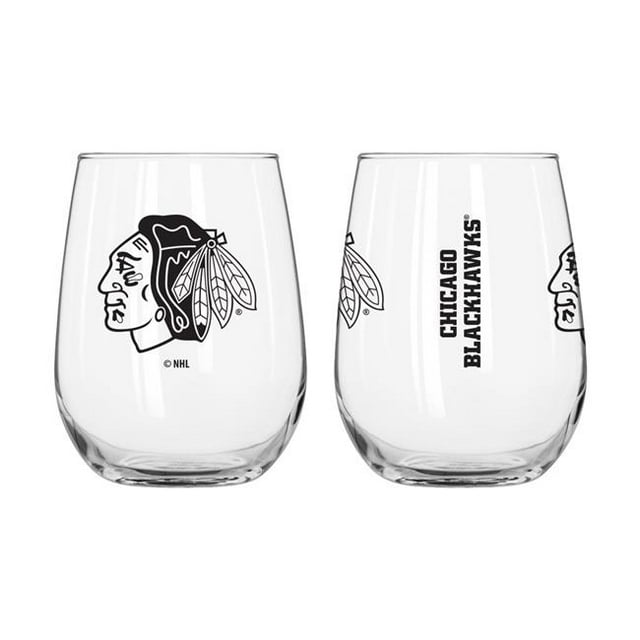 Logo Chair 504112 16 oz LNH Chicago Blackhawks Jour de Match Verre à Boisson Incurvé