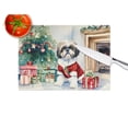 thumbnail image 4 of Shih Tzu Cozy Christmas Glass Cutting Board Large 12 in x 15 in, 4 of 5