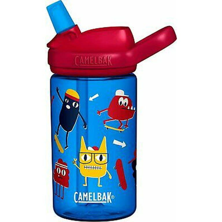 reparere Kritisk Dripping Eddy Kids BPA Free Water Bottle by Camelbak 14 oz Skate Monsters -  Walmart.com
