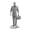 Grey, variant on KGJQ Desk Businessman Statue, 3D Printed Office Decor for Men, Executive Figurine with Briefcase, Motivational Home Office Gift